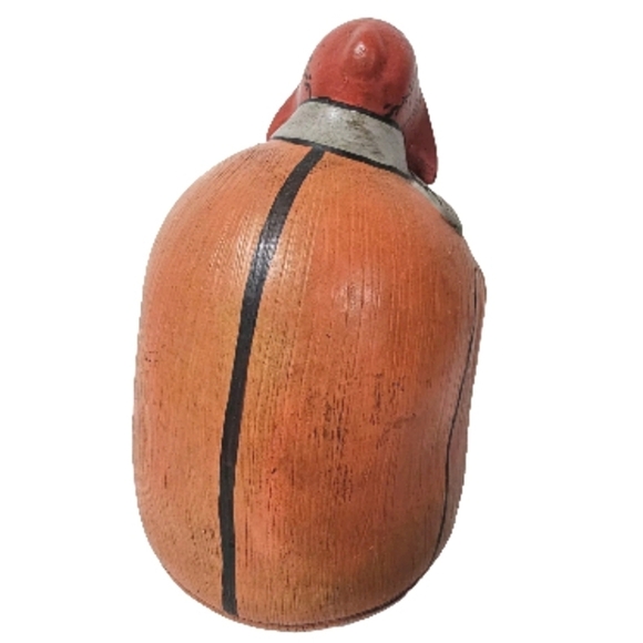 Peruvian Folk Art Pottery Sculpture Figure Woma  Guitar Musician Ukelele - Picture 3 of 8